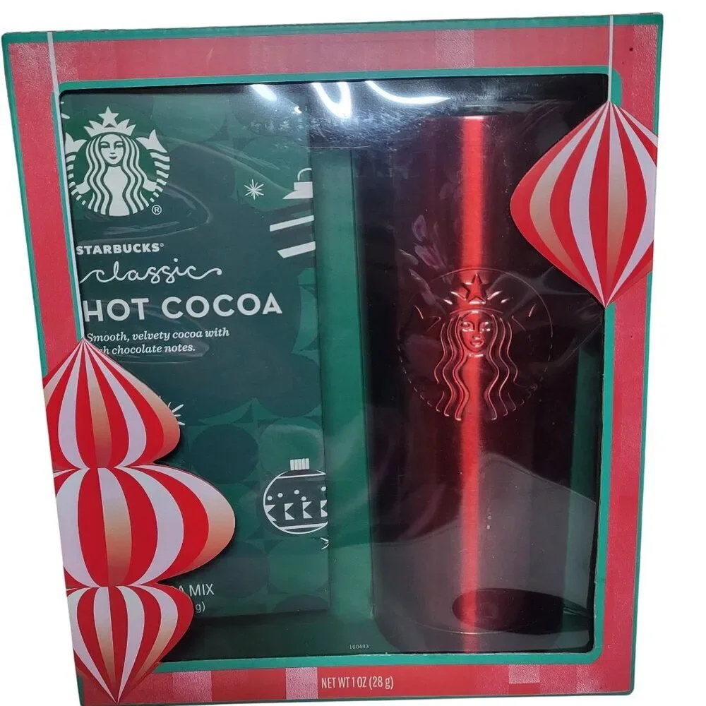 Starbucks Tall Travel Mug Gift Set
